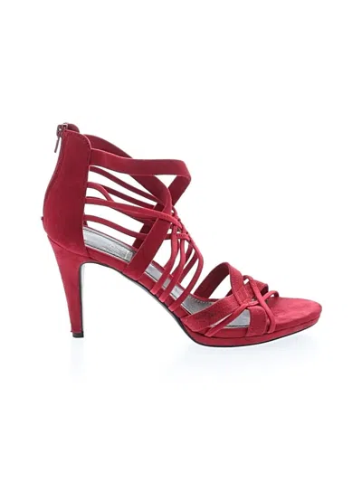 Pre-owned Impo Heels In Red