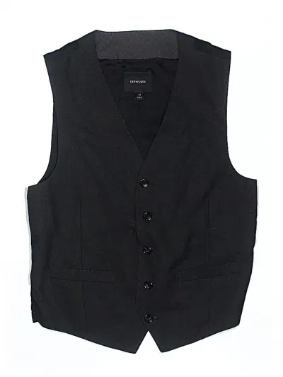 Pre-owned Crewcuts Kids' Vest In Black