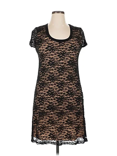 Pre-owned Karen Kane Casual Dress In Black