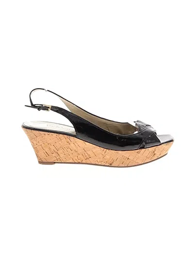 Pre-owned Kelly & Katie Wedges In Black