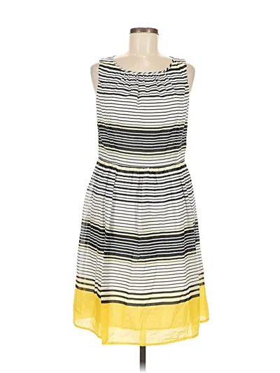 Pre-owned Talbots Casual Dress In Yellow