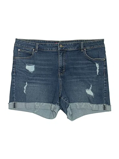 Pre-owned Jennifer Lopez Denim Shorts In Blue