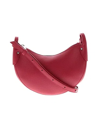Pre-owned Banana Republic Leather Shoulder Bag In Red