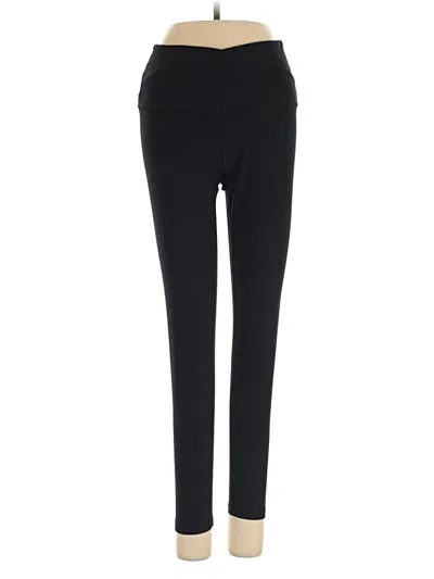 Pre-owned Beyond Yoga Active Pants In Black