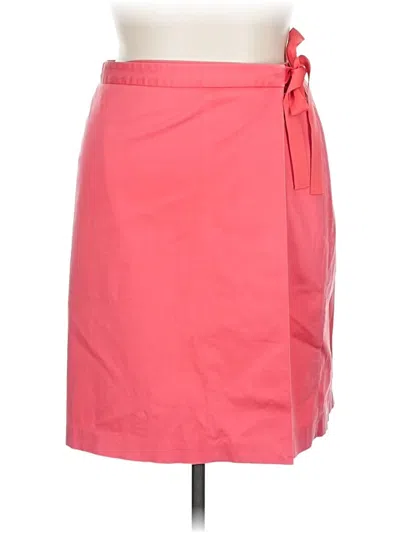 Pre-owned Brooks Brothers Casual Skirt In Pink