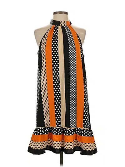 Pre-owned Shein Casual Dress In Orange