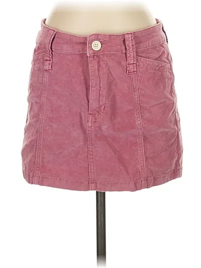Pre-owned Free People Casual Skirt In Pink