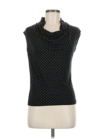 Pre-owned Michael Michael Kors Sleeveless Top Black Cowl Neck Tops