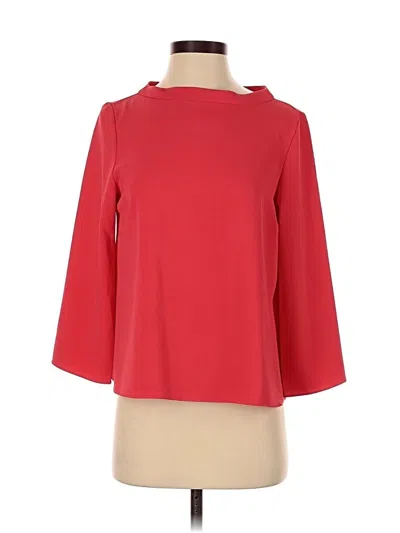 Pre-owned Uniqlo 3/4 Sleeve T-shirt In Red