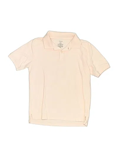 Pre-owned Nordstrom Kids' Short Sleeve Button Down Shirt In White