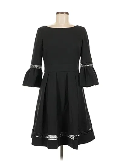 Pre-owned Eliza J Cocktail Dress In Black