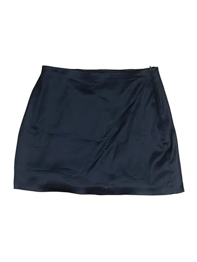 Pre-owned Abercrombie & Fitch Casual Skirt In Blue