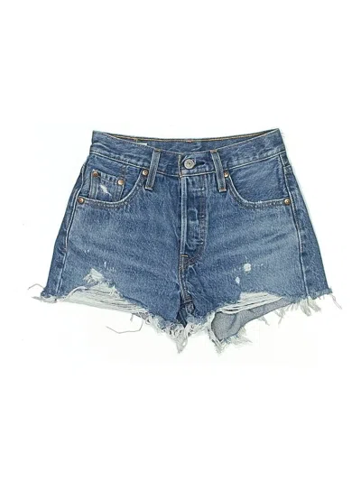 Pre-owned Levi's Denim Shorts In Blue