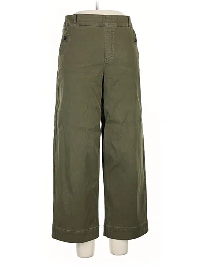 Pre-owned Spanx Khaki Pant In Green