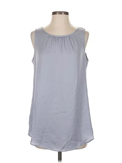 Pre-owned Cabi Sleeveless Blouse In Gray
