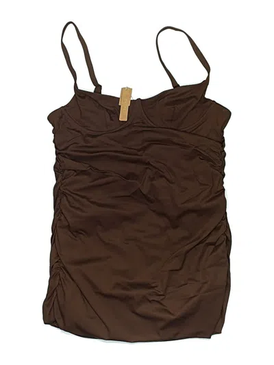 Skims One Piece Swimsuit In Brown