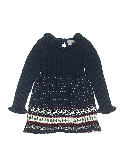 Pre-owned Tahari Kids' Dress In Blue