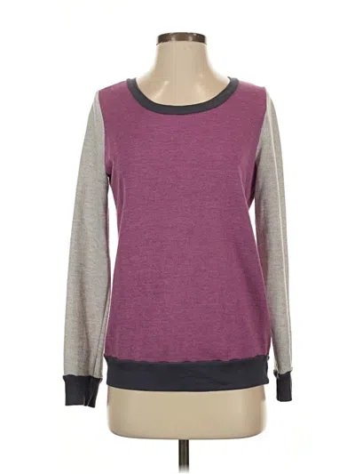 Pre-owned Splendid Sweatshirt In Purple