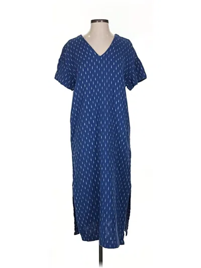 Pre-owned Faherty Casual Dress In Blue