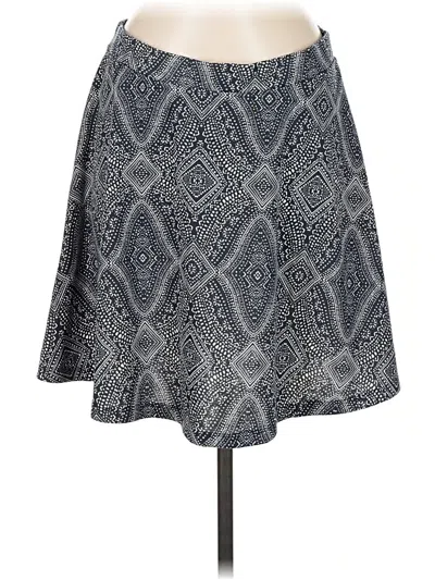 Pre-owned H&m Casual Skirt In Gray