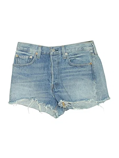 Pre-owned Levi's Denim Shorts In Blue