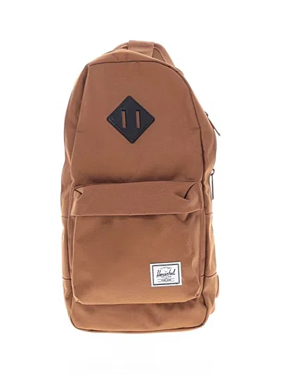 Pre-owned Herschel Supply Co Backpack In Brown