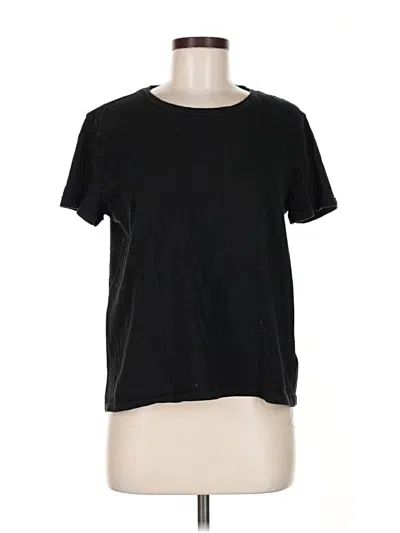 Pre-owned Gap Short Sleeve T-shirt In Black