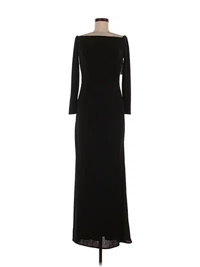 La Femme Casual Dress In Black