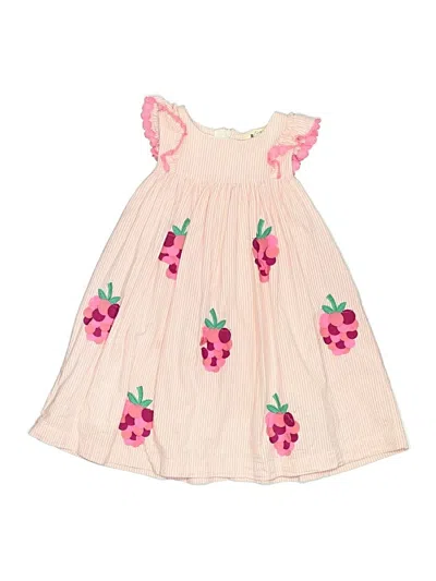 Pre-owned Mini Boden Kids' Dress In Pink