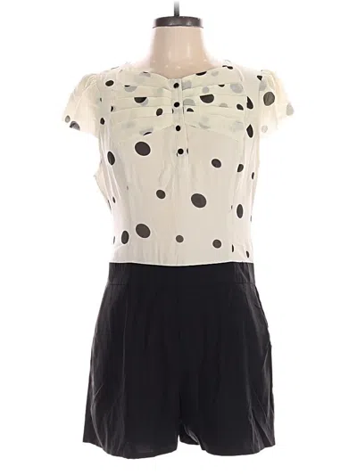 Pre-owned Lipsy London Romper In White