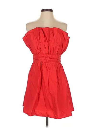 Pre-owned Day + Moon Cocktail Dress In Red