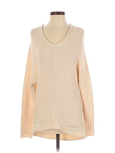 Pre-owned Free People Pullover Sweater In Brown