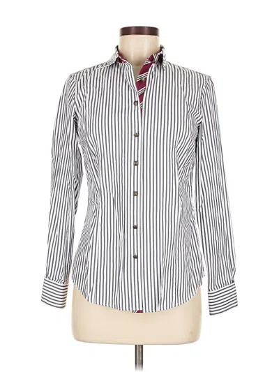 Pre-owned Brooks Brothers 346 Long Sleeve Button Down Shirt In White