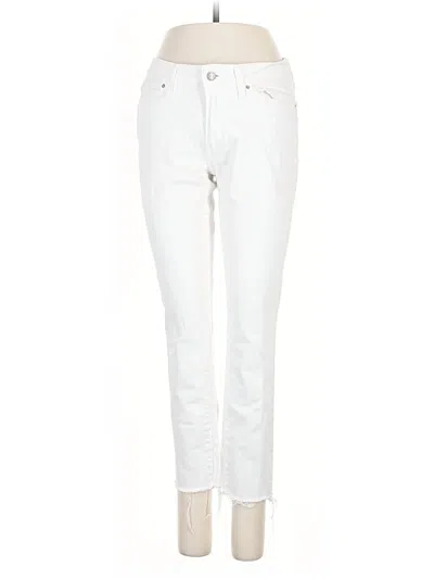 Pre-owned Levi's Jeans In White