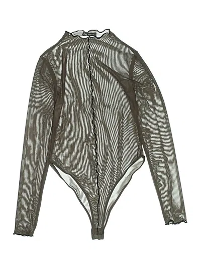 Pre-owned Zara Bodysuit In Silver