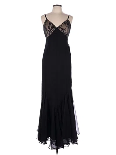 Pre-owned Taylor Cocktail Dress In Black