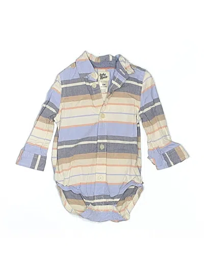 Pre-owned Baby B'gosh Babies' Long Sleeve Onesie In Blue