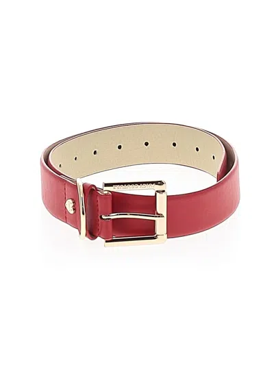 Pre-owned Juicy Couture Belt In Red