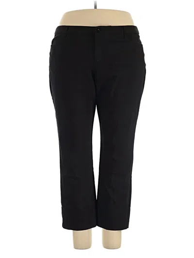 Pre-owned Cj Banks Casual Pants In Black