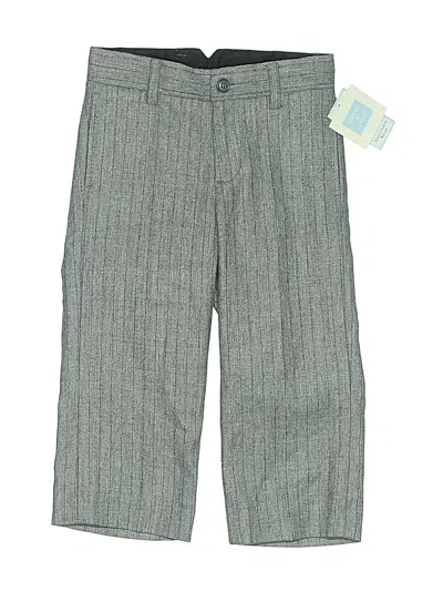 Janie And Jack Wool Pants In Gray