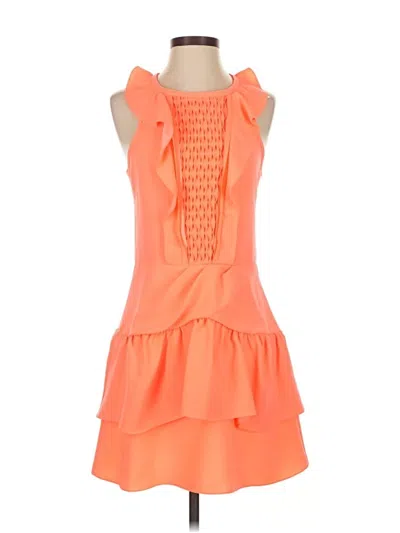 Pre-owned Maje Cocktail Dress In Orange
