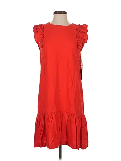 Cece Casual Dress In Red