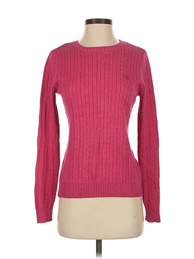 Pre-owned Izod Pullover Sweater In Pink