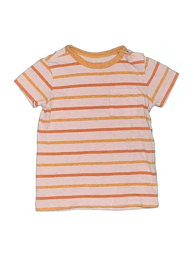 Pre-owned Primary Clothing Kids' Short Sleeve T-shirt In Orange