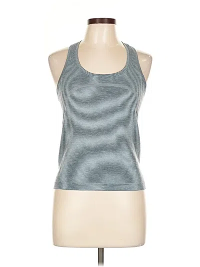 Pre-owned Lululemon Athletica Active Tank Top In Gray