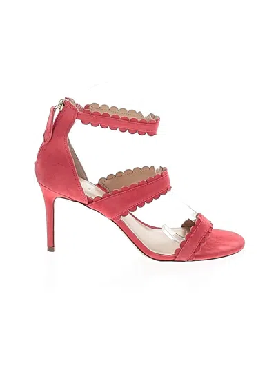 Pre-owned Ann Taylor Heels In Pink