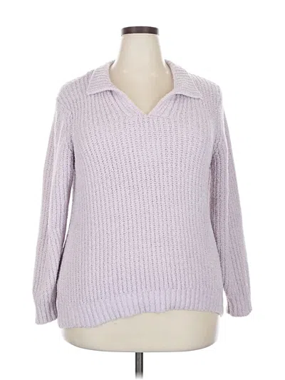 Pre-owned Maurices Pullover Sweater In Purple
