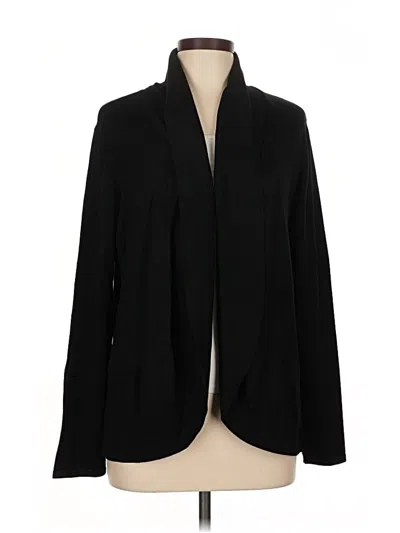 Pre-owned Karen Scott Kimono In Black