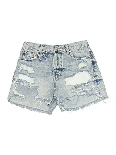 Pre-owned We The Free Denim Shorts In Blue