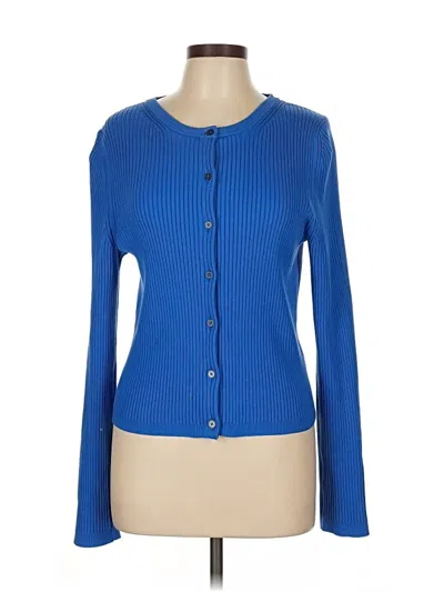 Pre-owned Boden Cardigan Sweater In Blue